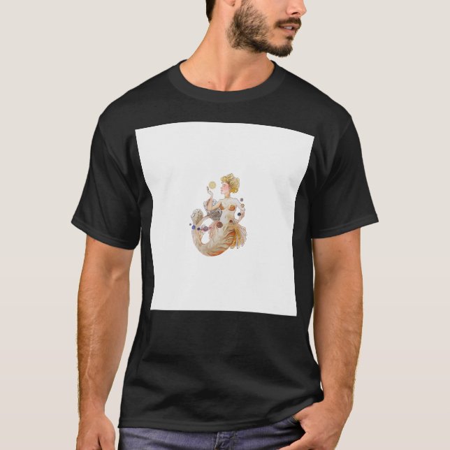 Camiseta Solar System Sun Mermaid (Anverso)