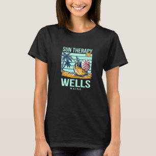 Camiseta Solar Therapy Wells Summer Maine Tropical Beach Ho