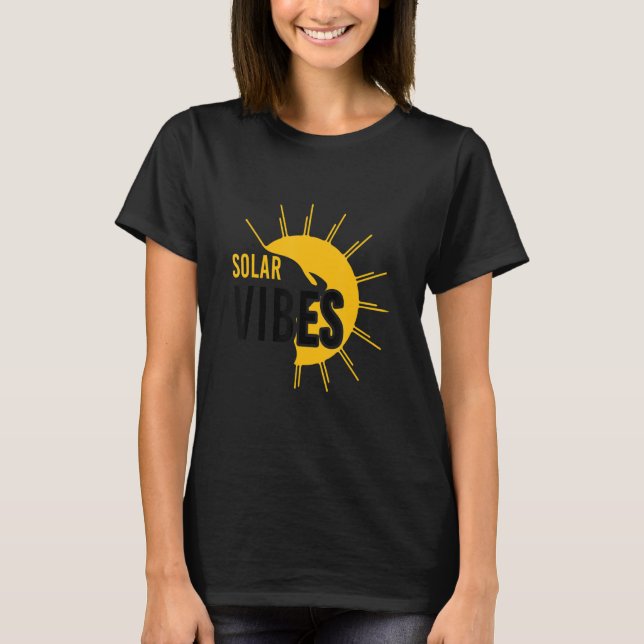 Camiseta Solar Vibes Sun 1 (Anverso)