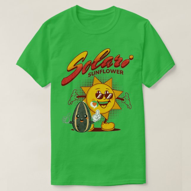 Camiseta Solari Sunflower (Diseño del anverso)