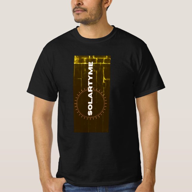 Camiseta SolarTyme - Primer Tee vertical de ejecución (Anverso)