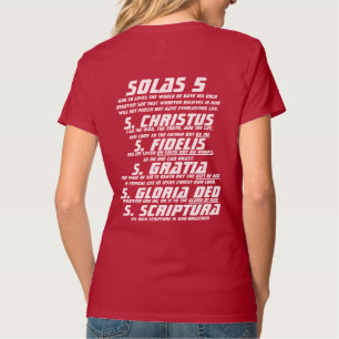Camiseta Solas 5 - Los 5 "Onlys" - Letras blancas