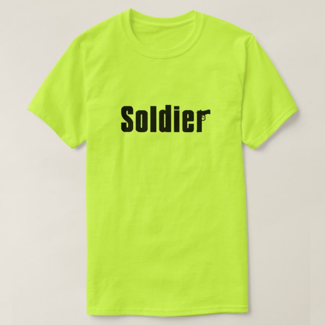 Camiseta Soldado (Diseño del anverso)