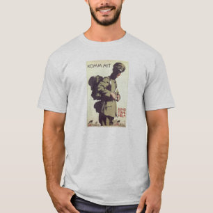 Camiseta Soldado alemán WW1 - promulgando de nuevo