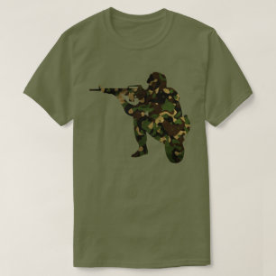 Camiseta Soldado camuflado