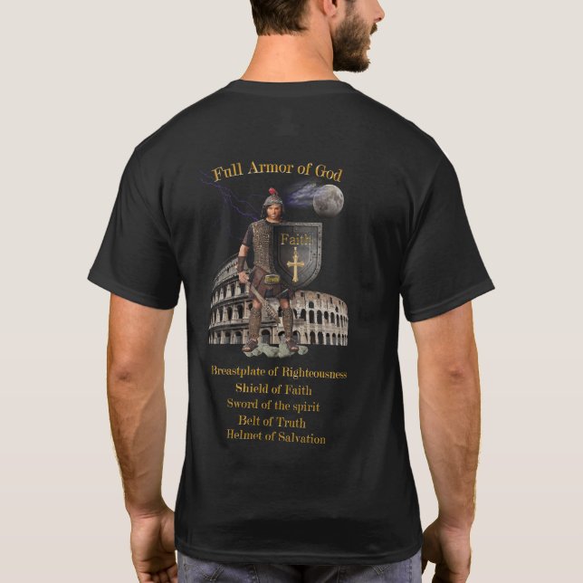 Camiseta Soldado Cristiano (Reverso)