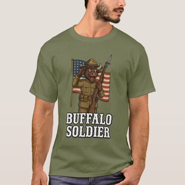 Camiseta Soldado de búfalo (Anverso)