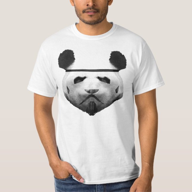 Camiseta Soldado de caballería de la panda (Anverso)