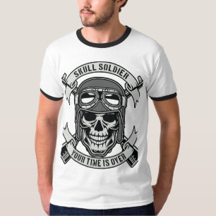 Camiseta Soldado de cráneo