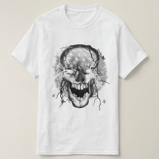 Camiseta Soldado de cráneo (Diseño del anverso)
