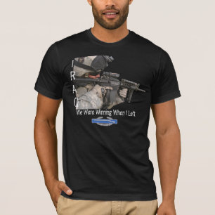 Camiseta Soldado de Iraq, ganábamos cuando me fui