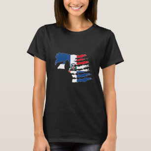 Camiseta Soldado de la República Dominicana Saludo Veterano
