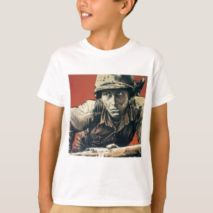 Camiseta Soldado de la Segunda Guerra Mundial