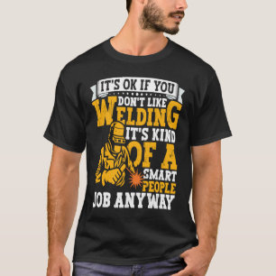 Camiseta Soldado de ropa de soldadura de herrero Metalizado