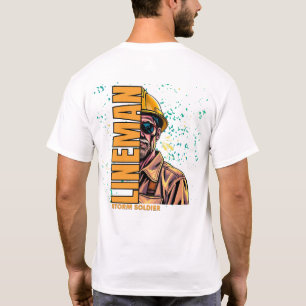 Camiseta Soldado de tormenta Lineman