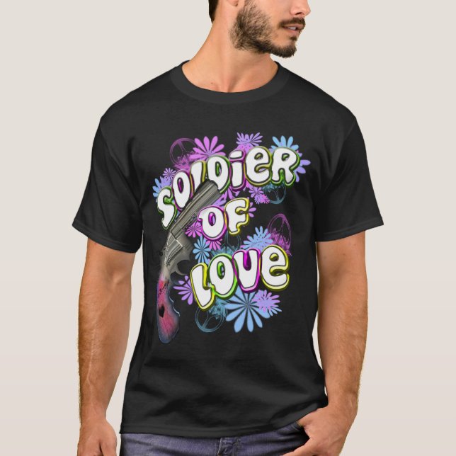Camiseta Soldado del amor (Anverso)