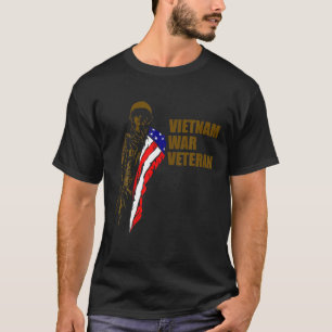 Camiseta Soldado Del Día De Los Veteranos De Guerra De Viet