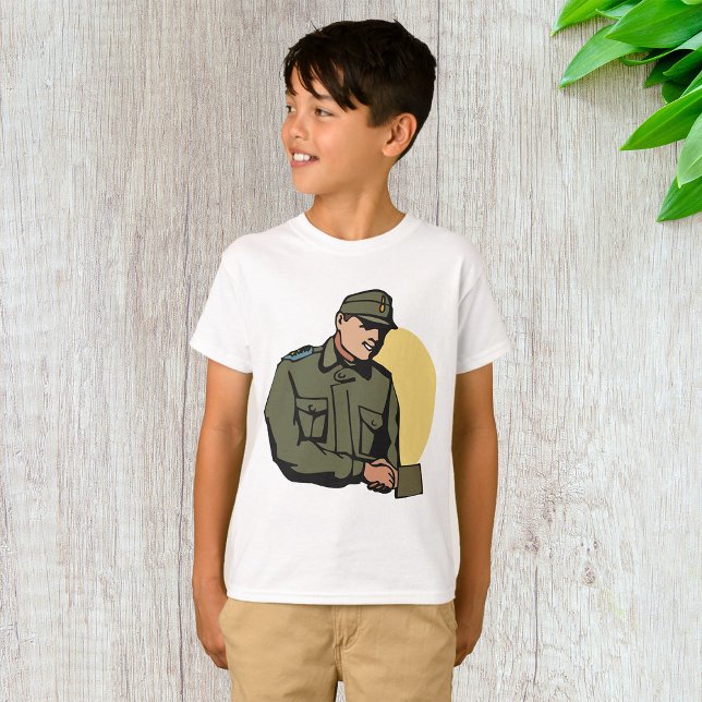 Camiseta Soldado del Ejército Retro (Subido por el creador)