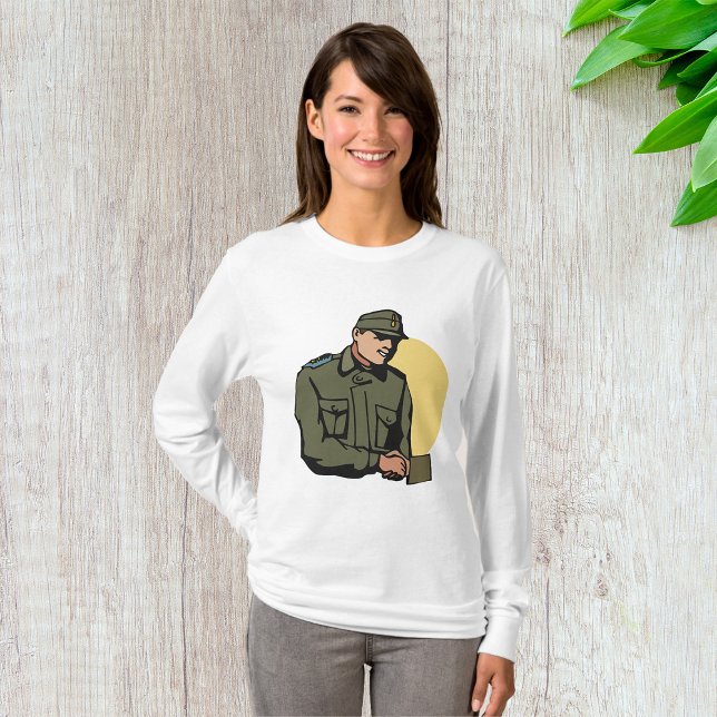 Camiseta Soldado del Ejército Retro (Subido por el creador)