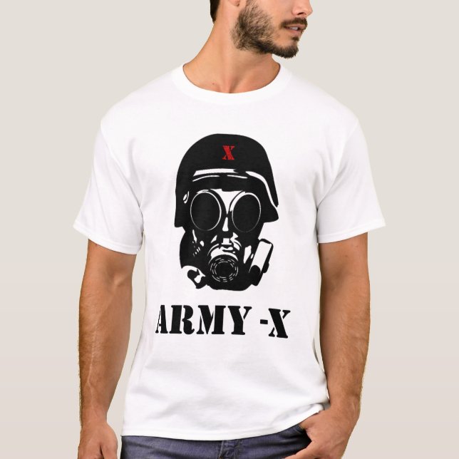 Camiseta Soldado del Ejército X (Anverso)