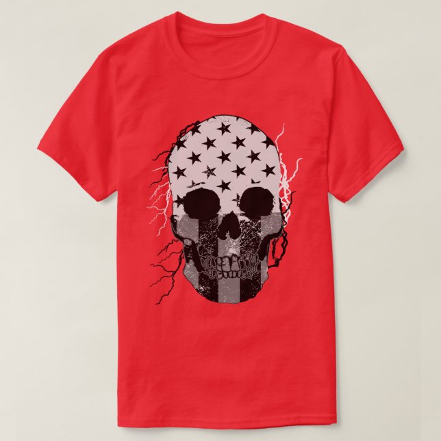 Camiseta Soldado del Guerrero del Calavero (Diseño del anverso)