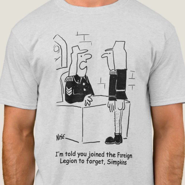 Camiseta Soldado en el Personalizado de la Legión Extranjer (Subido por el creador)