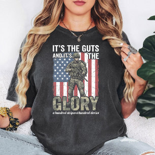 Camiseta Soldado estadounidense bandera americana patriota