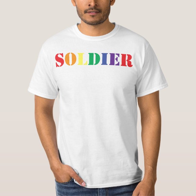Camiseta Soldado GAY (Anverso)