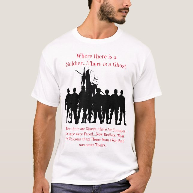 Camiseta soldado Ghosts (Anverso)