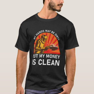 Camiseta Soldado, Gracioso Soldado, Mis manos pueden estar 