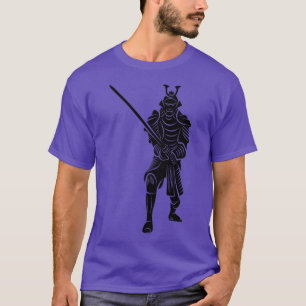 Camiseta Soldado guerrero japonés samurai Katana guerrero