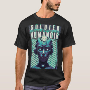 Camiseta SOLDADO HUMANOIDE - El amanecer de la guerra ciber