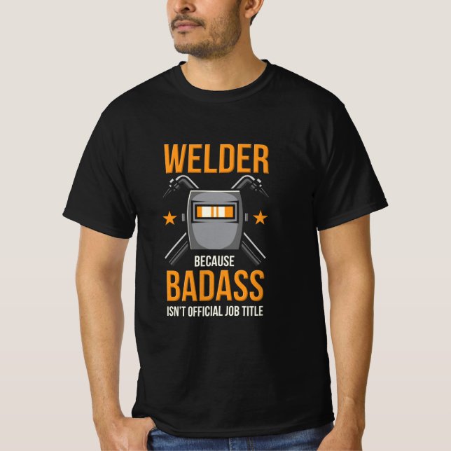 Camiseta Soldado porque Badass no es un cargo oficial (Anverso)