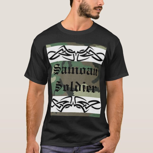 Camiseta Soldado samoano (Anverso)