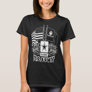 Camiseta Soldado siempre soldado patriota