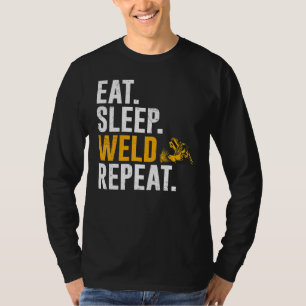 Camiseta Soldador  Come Duerme Suelda Repite