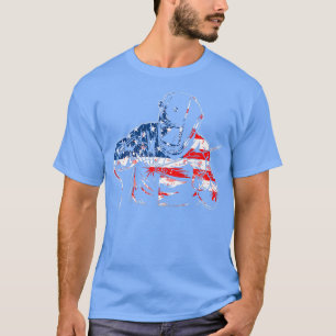 Camiseta Soldador de galletería estadounidense con angustia