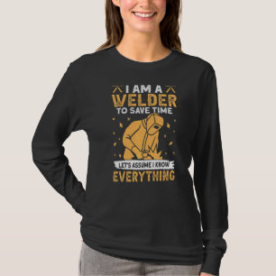 Camiseta Soldador de soldadura