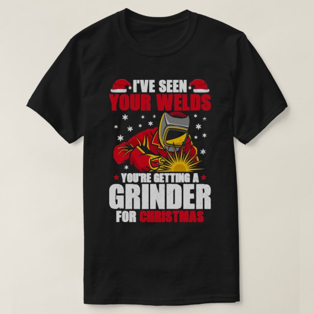 Camiseta Soldador de soldadura de operadora de soldadura de (Diseño del anverso)