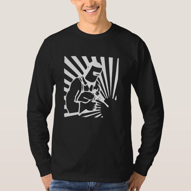 Camiseta Soldador de trabajadores de la Unión (Anverso)