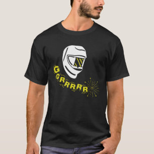 Camiseta Soldador en el trabajo Grrrrr Locksmith Welding
