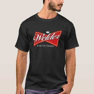Camiseta Soldador Rey De Oficios Trabajador De Hierro Solda