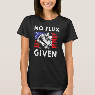 Camiseta Soldador sin fundente para tubero trabajador de hi