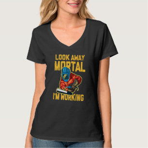 Camiseta Soldador Trabajador de acero trabajador de hierro