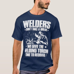 Camiseta Soldadora de soldadura de operador de soldadura de