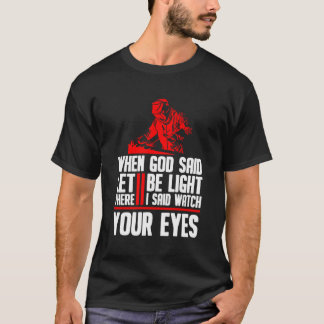 Camiseta Soldadora de soldadura - Soldadura de Fabricador M