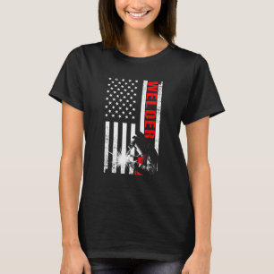 Camiseta Soldadora Guay Para Hombres Mujeres Soldadura Meta