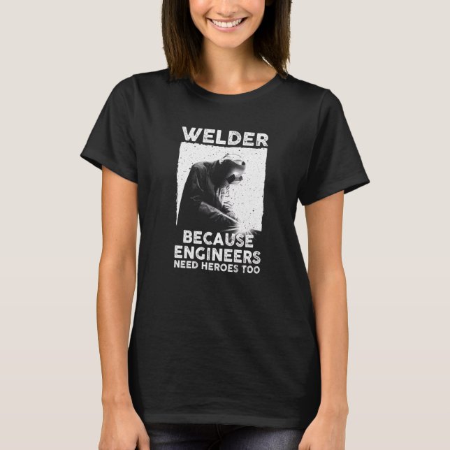 Camiseta Soldadoras Hombres Soldadoras Soldadoras (Anverso)