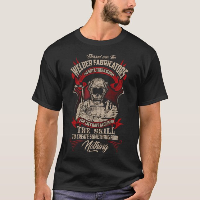 Camiseta Soldadoras Soldadura Fabricadoras (Anverso)