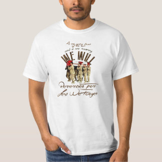 Camiseta Soldados canadienses caidos - los recordaremos